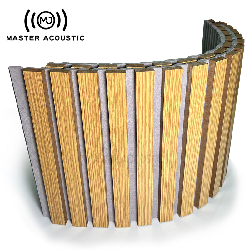 MASTER ACOUSTIC Modern Acoustic Akupanel Sound Absorption Proofing Wooden Design Polyester soundproof wood wall